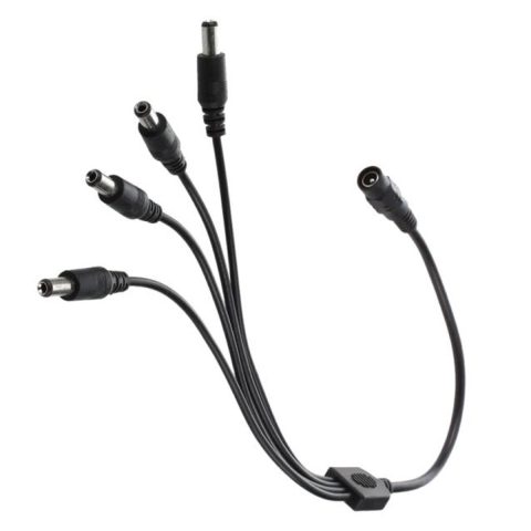 DC Oktopus razdelni kabl AZ-C04 1x DC ženski na 4x DC muški 2.1×5.5mm