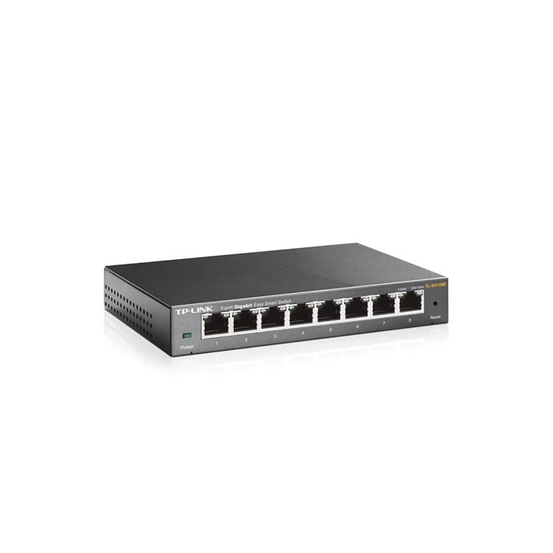 TP-Link TL-SG108E Easy Smart svič, 8× Gigabit