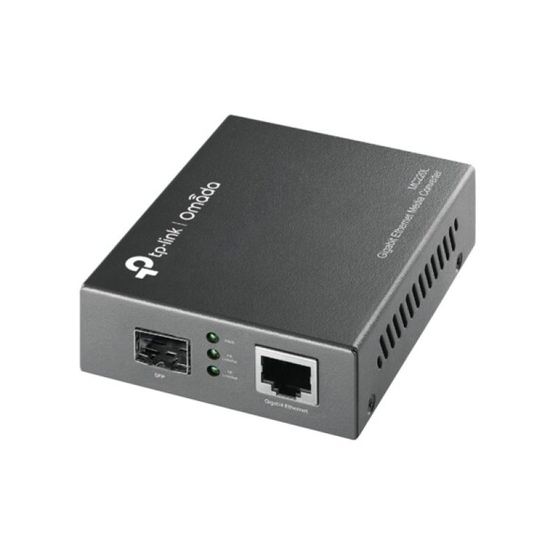 TP-Link MC220L Gigabit medija konverter, RJ45–SFP