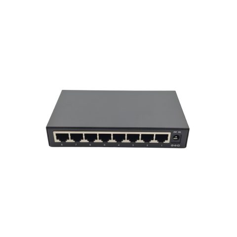 Hasivo S800-8F 100M svič, 8× RJ45, neupravljivi
