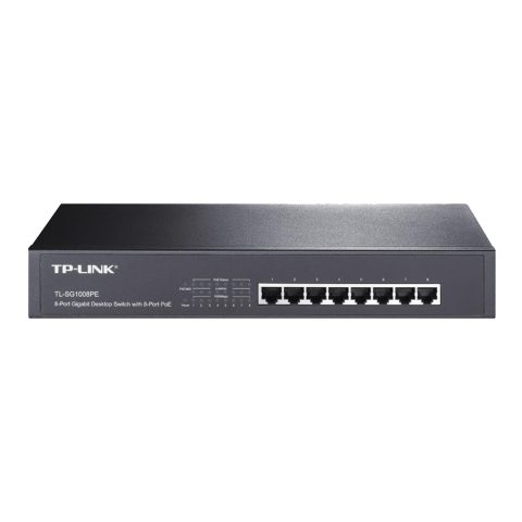 TP-Link TL-SG1008PE svič, 8× Gigabit PoE+