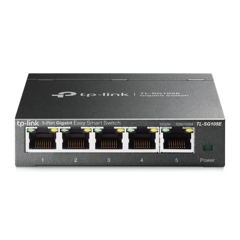 TP-Link TL-SG105E Easy Smart svič, 5× Gigabit