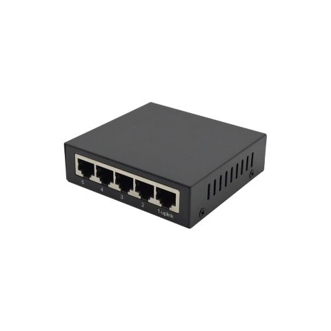 Hasivo S500-5F 100M svič, 5× RJ45, neupravljivi