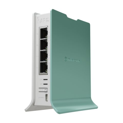 MikroTik hAP ax lite L41G-2axD, Wi-Fi 6 2,4 GHz, 4× GbE