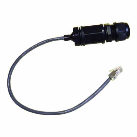 Netiks vodootporni RJ45 produžni adapter, IP68, 30 cm