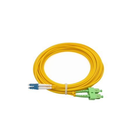Netiks optički patch kabl OS2 duplex, SC/APC–LC/UPC, 10 m