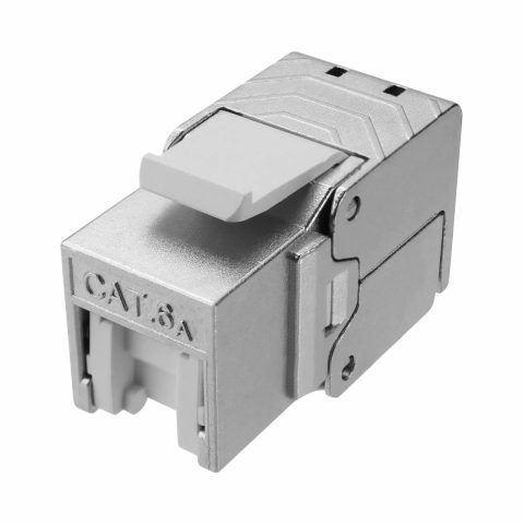 RJ-45 STP Cat6A Keystone Modul Fully Shielded 10G Ethernet