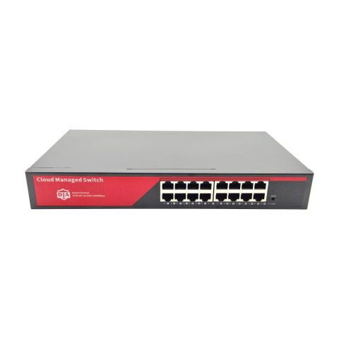 DJA-SG2016 upravljivi Gigabit svič, 16× RJ45, web i cloud
