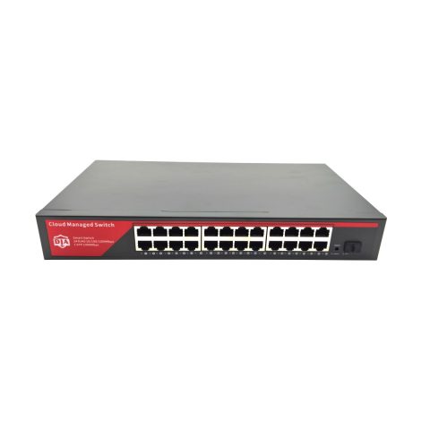 DJA-SG202401 upravljivi Gigabit svič, 24× RJ45 + 1× SFP, web i cloud