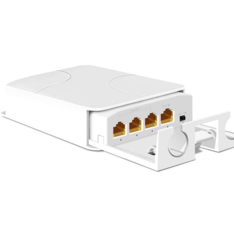 DJA-1004G-BT Gigabit PoE extender, 1× PoE++ ulaz + 4× PoE izlaz