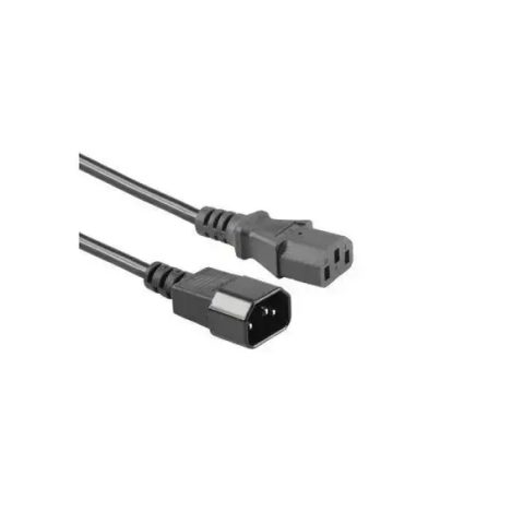 Napojni produžni kabl C14-C13 230V 1.5m 1400W (PC-C13/14-BC075MM-1.5M)
