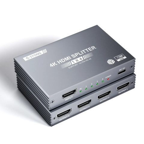 HDMI splitter 1x4 v1.4 4K30 EDID HDCP1.4 (SP-4K-104D)
