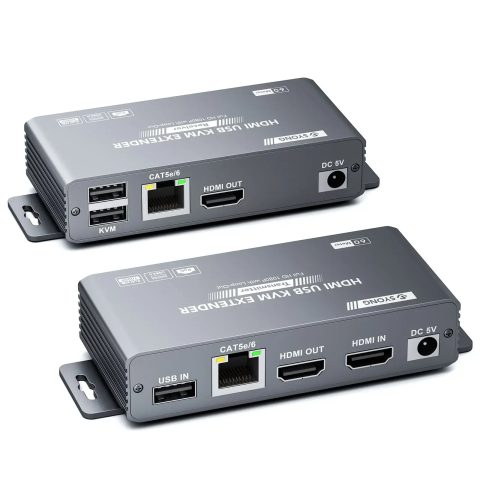HDMI/USB KVM extender RJ45 60m FHD USB2.0 TX/RX (EXT-HK-60MB)