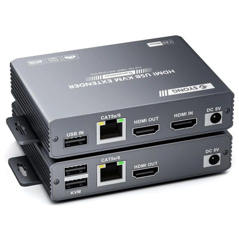HDMI/USB KVM extender RJ45 120m 4K30 USB2.0 TX/RX (EXT-HK-120MB)