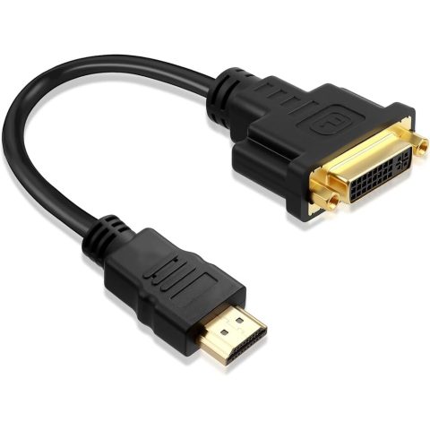 HDMI na DVI adapter 0.3m Full HD 1080p60 (AT-HD-HDV-0.3M)
