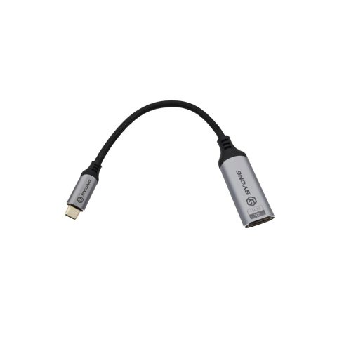 USB-C na HDMI adapter 0.25m 4K60 alu (AT-4K-HTC-0.25MC)
