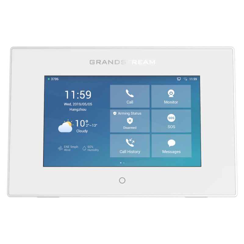 Grandstream GSC3570 SIP interkom monitor, 7″, Wi-Fi