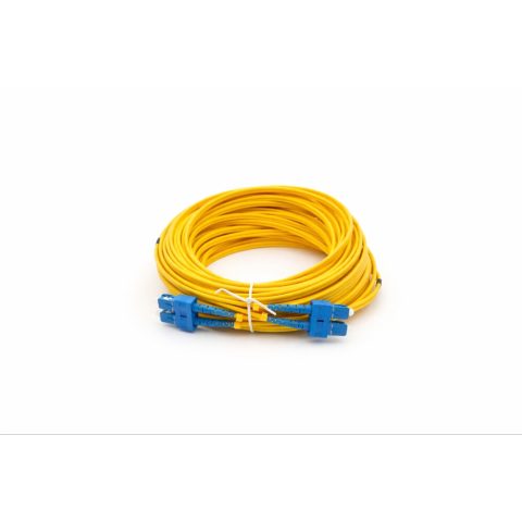 Netiks optički patch kabl OS2 duplex, SC/UPC–SC/UPC, 20 m