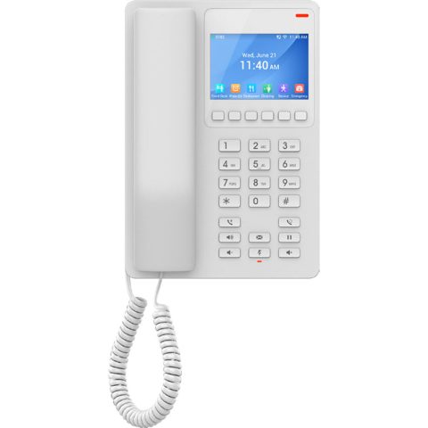 Grandstream GHP630W hotelski IP telefon, bijeli, Wi-Fi