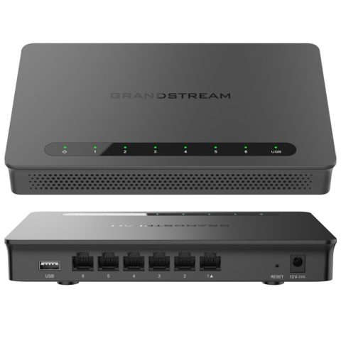 Grandstream GWN7001 Multi-WAN VPN ruter, 6× GbE