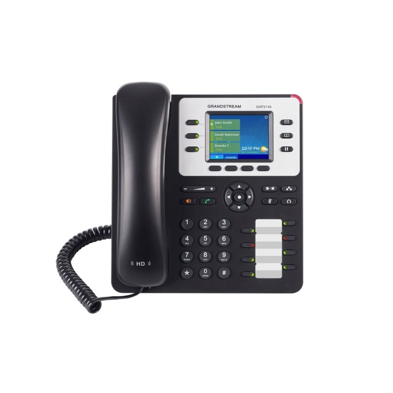 Grandstream GXP2130 IP telefon, Gigabit PoE