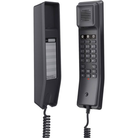 Grandstream GHP611W hotelski IP telefon, crni, Wi-Fi