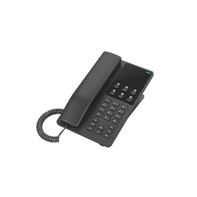 Grandstream GHP621W hotelski IP telefon, crni, Wi-Fi