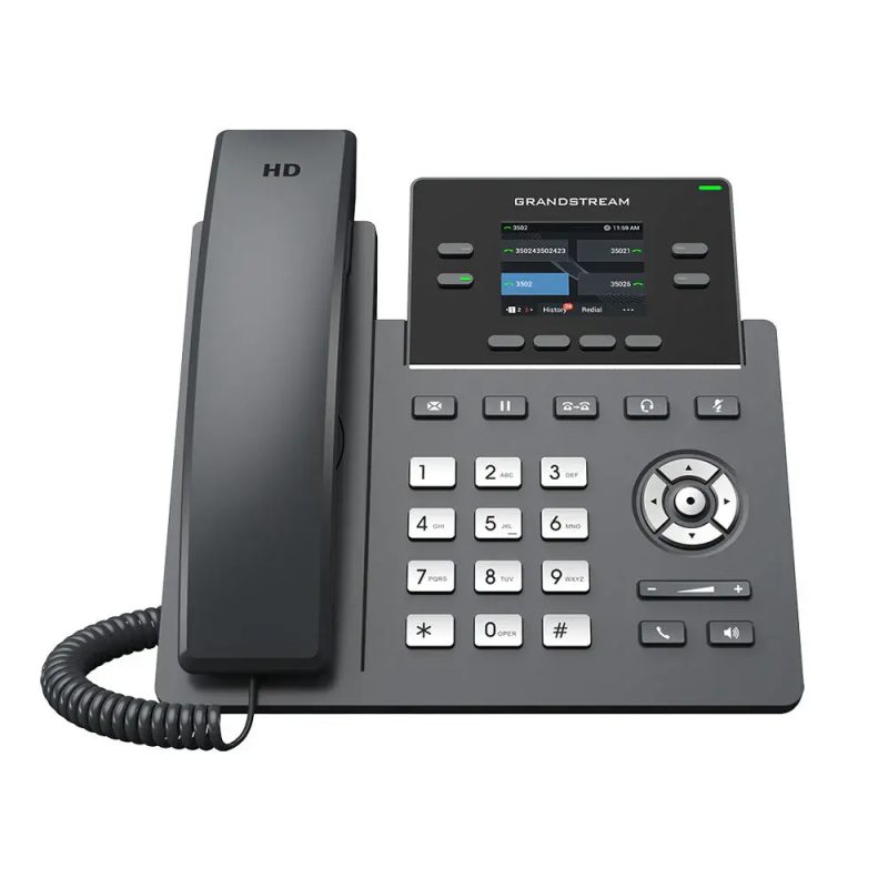 Grandstream GRP2612W IP telefon, Wi-Fi, Gigabit PoE