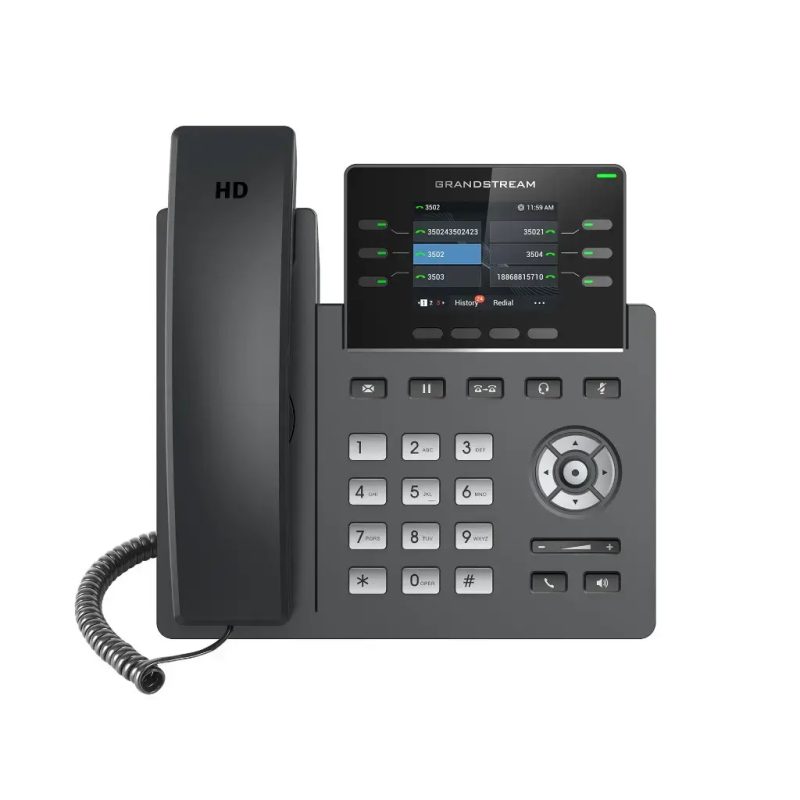 Grandstream GRP2613 IP telefon, Gigabit PoE