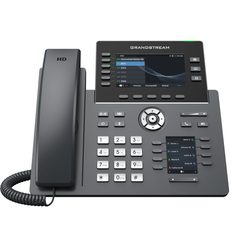 Grandstream GRP2616 IP telefon, dva ekrana, Wi-Fi