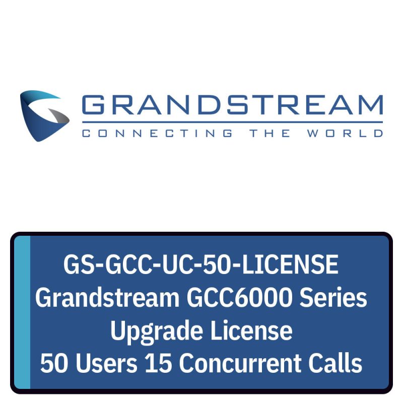 Grandstream GCC-UC-50-SMB PBX licenca, 50 korisnika