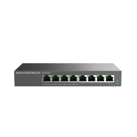 Grandstream GWN7701P svič, 8×GbE, PoE+ 60 W