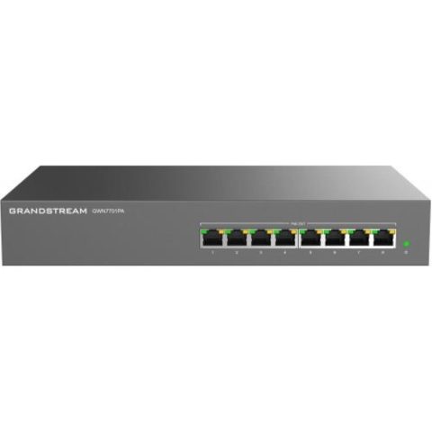 Grandstream GWN7701PA svič, 8×GbE, PoE+ 145 W