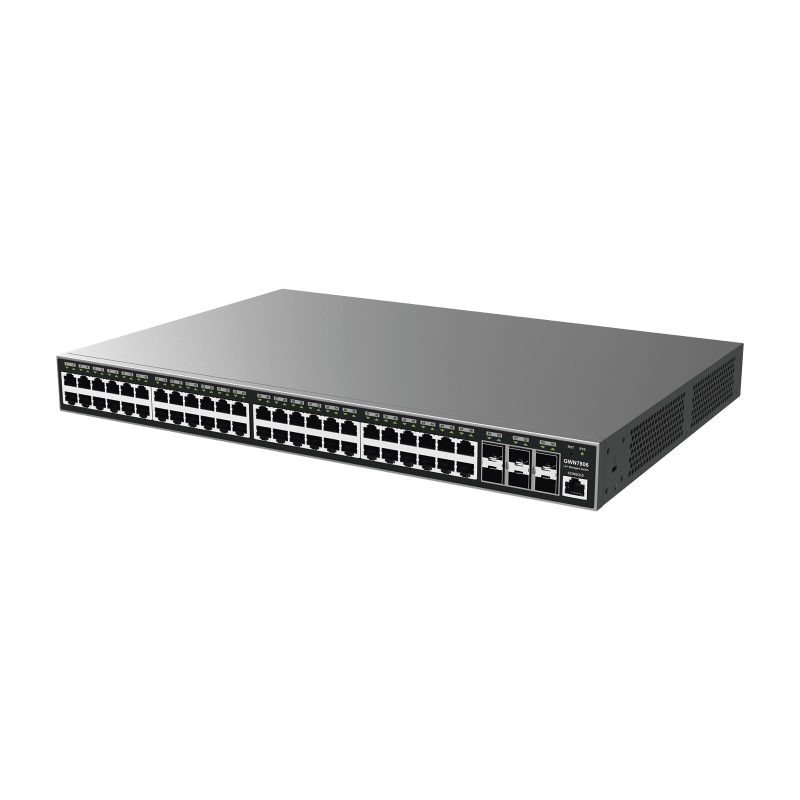 Grandstream GWN7806 L2+ svič, 48×GbE + 6×SFP+