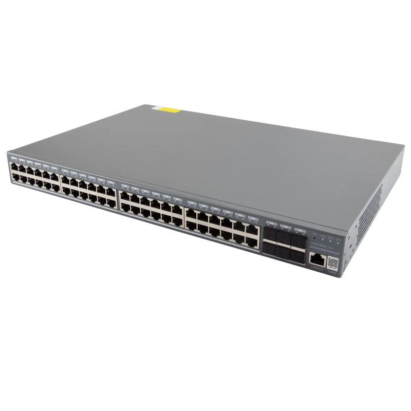 Grandstream GWN7806PL Pro L2++ svič, 48×GbE + 6×SFP+, PoE+ 400 W