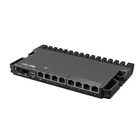 MikroTik RB5009UG+S+IN ruter, 7× GbE, 2,5G i 10G SFP+