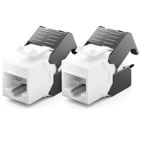 Netiks RJ45 keystone modul Cat.6A UTP, bez alata, MOD005