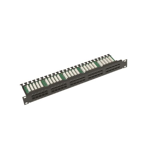 Netiks PPTEL19I001 telefonski patch panel Cat.3, 50× RJ45, 19"/1U