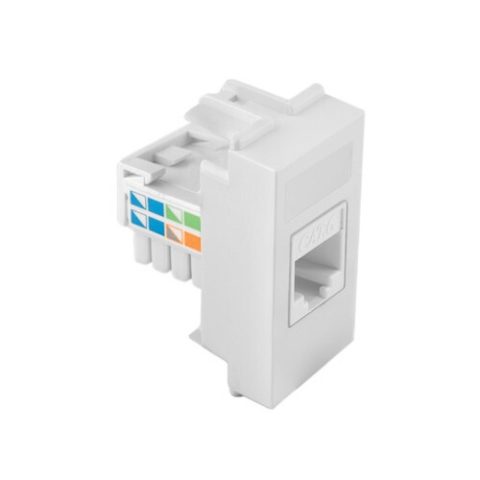 Netiks uložak 45×22,5 mm, 1× RJ45 Cat.6 STP, pod uglom