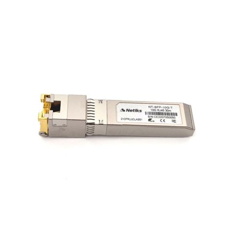 Netiks NT-SFP-10G-T SFP+ modul, RJ45, 1/2,5/5/10G, do 30 m