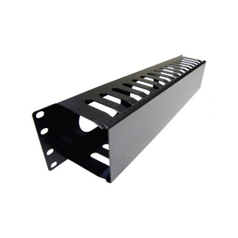 Netiks CMC-2U organizator kablova sa poklopcem, 19"/2U
