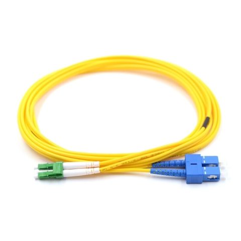 LWL Duplex SM 9/125 LC/APC-LC/UPC 2m LSOH optički patch kabl OS2