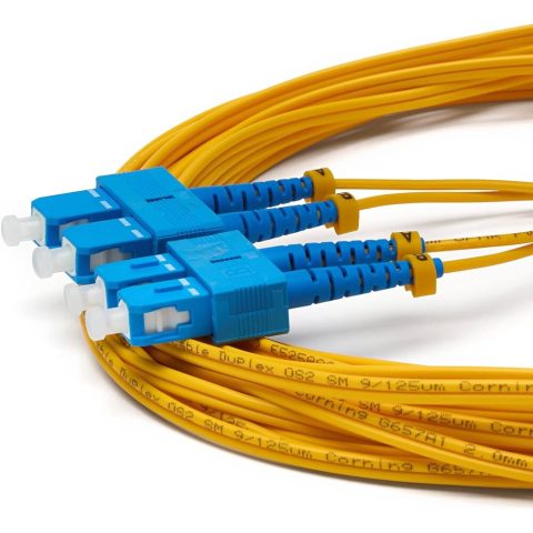 Netiks optički patch kabl OS2 duplex, SC/UPC–SC/UPC, 10 m