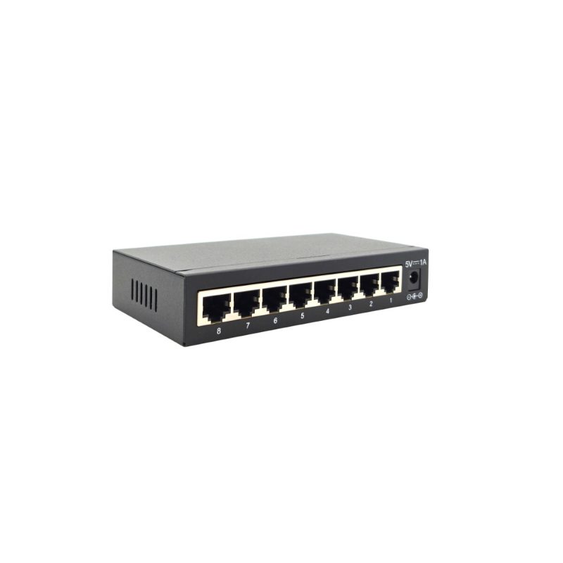 Cudy GS108 Gigabit svič, 8× RJ45, neupravljivi