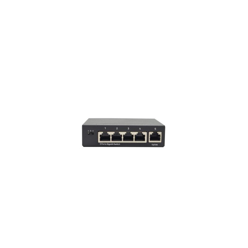 Cudy GS105 Gigabit svič, 5× RJ45, neupravljivi