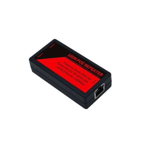 DJA-01AT02AF PoE extender, 100 Mb/s, 1× PoE ulaz + 2× PoE izlaz