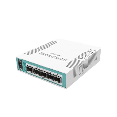 MikroTik CRS106-1C-5S svič, 5× SFP + Gigabit combo