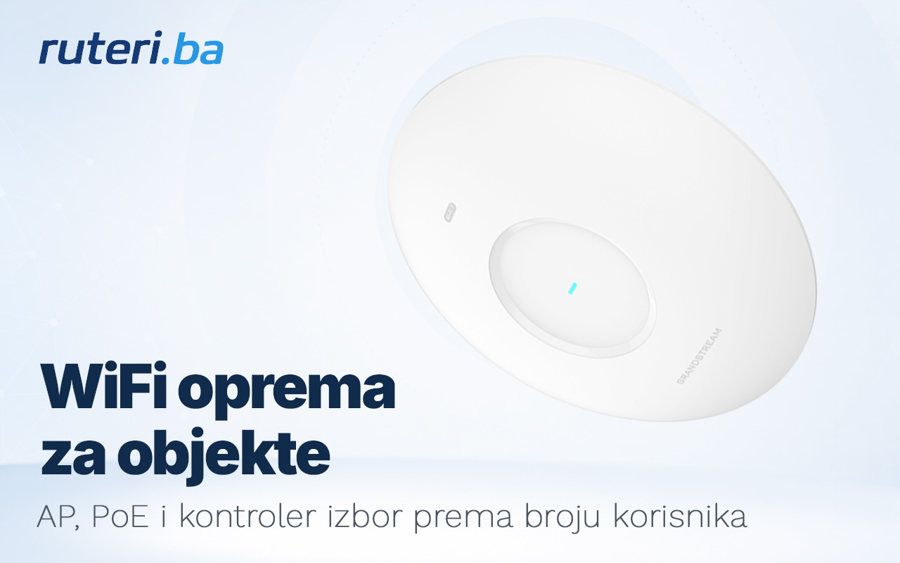 WiFi oprema za objekte, apartmane, lokale i firme